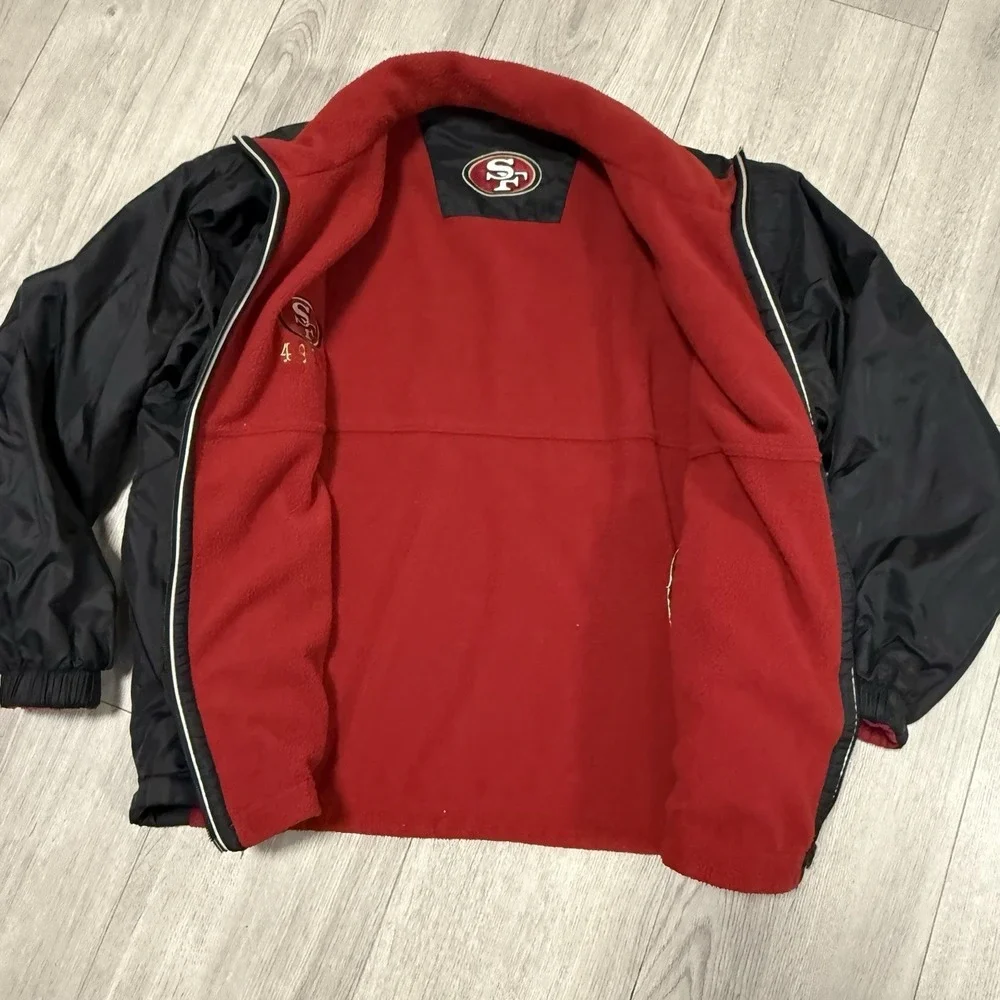 Vintage 90s San Fransisco 49ers Pro Player Reversible Kids LG 14-16 (women sm)